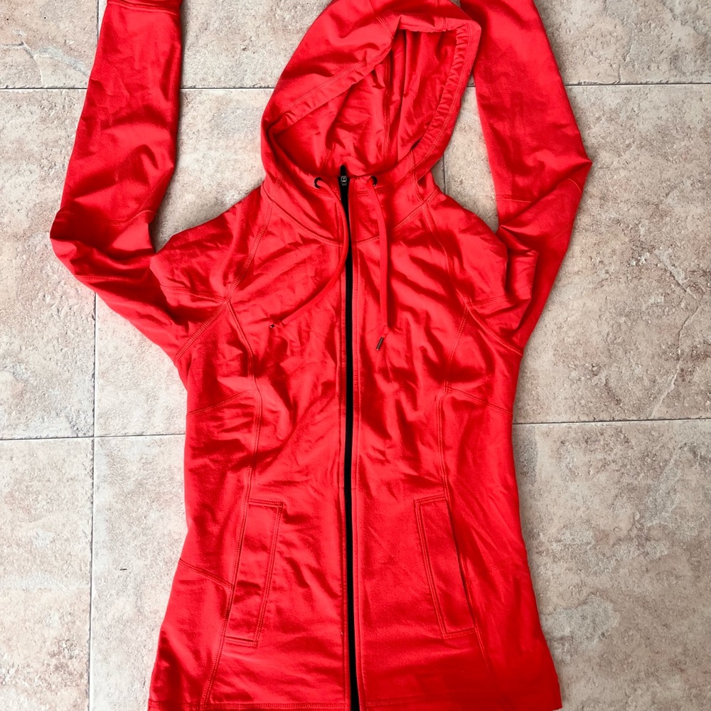 Casual Lucy Power women’s Stretchy Long Sleeve Hoodie S/P athletic